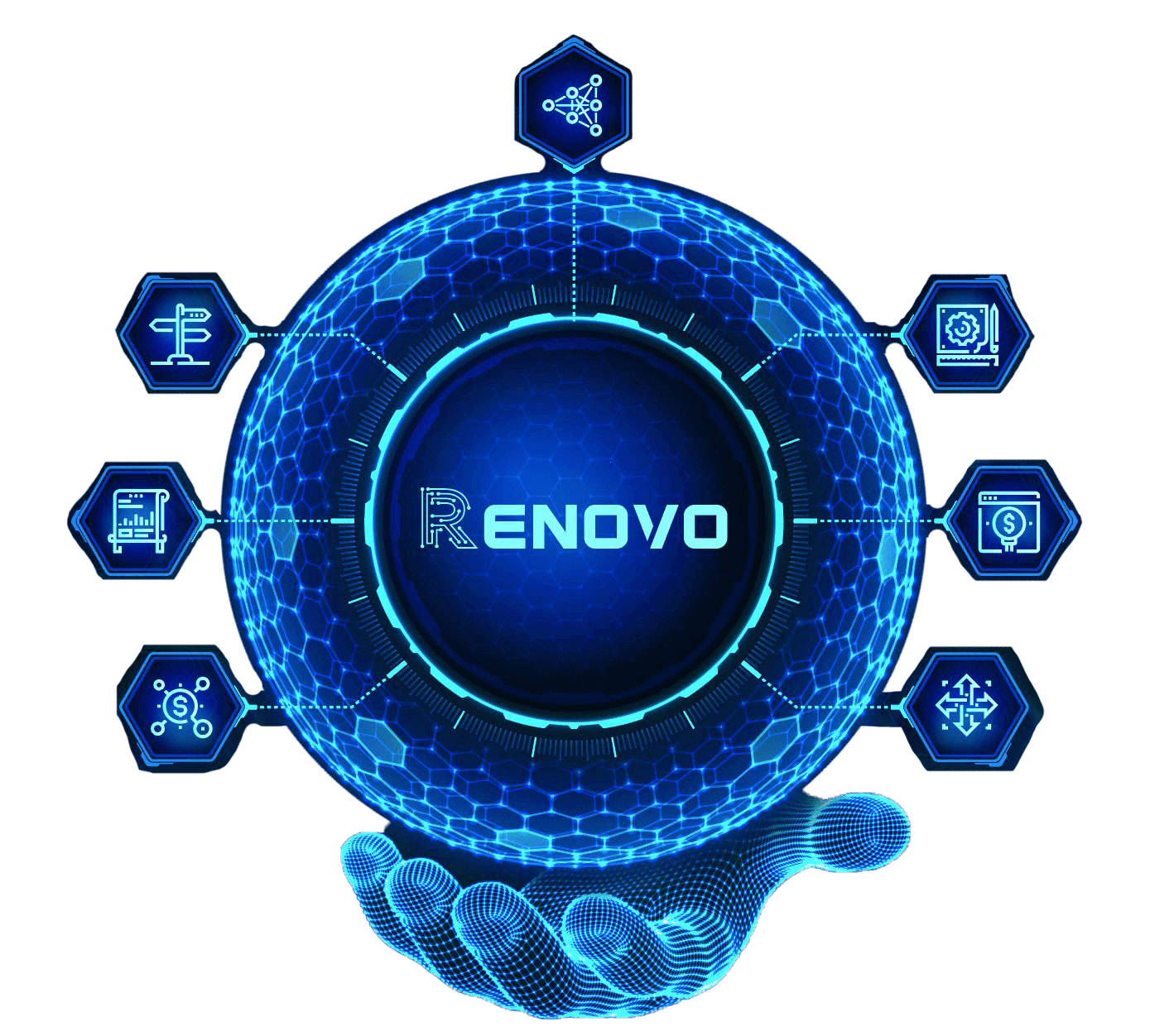 Renovo website photo just sphere